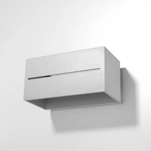 Euluna Aceline kinkiet, up- i downlight szary - Lampy ścienne - miniaturka - grafika 3