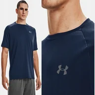 Koszulki męskie - T-shirt Męski Treningowy Szykoschnący Under Armour Koszulka Męska Sportowa - miniaturka - grafika 1