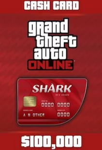 Grand Theft Auto Online: The Red Shark Cash Card 100 000 PC Rockstar - Gry PC Cyfrowe - miniaturka - grafika 1