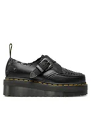 Półbuty damskie - Dr. Martens Półbuty Ramsey Quad 31680001 Czarny - miniaturka - grafika 1