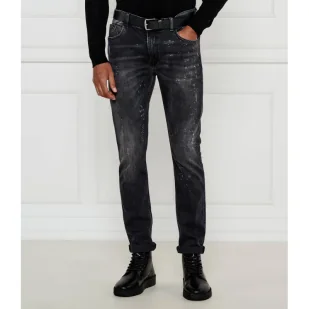Karl Lagerfeld Jeansy 801 Slim Fit - Spodnie męskie - miniaturka - grafika 1