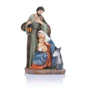 Ozdoby bożonarodzeniowe - ŚWIĘTA RODZINA figurka klasyczna SZOPKA BOŻONARODZENIOWA | świąteczny PREZENT | PREZENT na święta - miniaturka - grafika 1