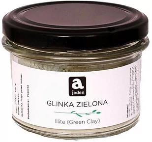 AJEDEN Glinka Zielona, 100g 84A9-97428 - Maseczki do twarzy - miniaturka - grafika 1