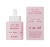 Serum do twarzy - Nacomi Zero Pore &amp; Blemishes serum do twarzy Marshmallow 30ml - miniaturka - grafika 1