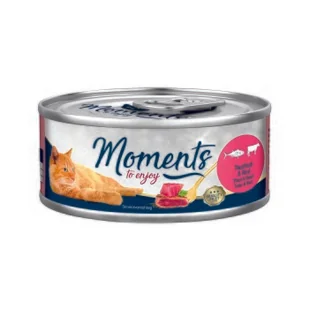 MOMENTS Adult Tuńczyk i wołowina 12x70 g - Mokra karma dla kotów - miniaturka - grafika 1