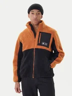 Bluzy męskie - Kappa Polar Olya 381Z6LW Brązowy Regular Fit - miniaturka - grafika 1