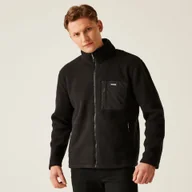 Bluzy męskie - Regatta Męski Polar Frankie Borg Czarny, Rozmiar: XL - miniaturka - grafika 1