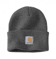Czapki damskie - Czapka zimowa Carhartt Acrylic Watch Hat A18 Coal Heather - miniaturka - grafika 1