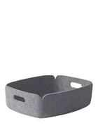 Kosze wiklinowe - Muuto Kosz Do Przechowywania grau - miniaturka - grafika 1