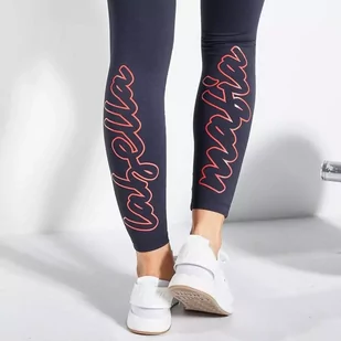 Legginsy damskie LABELLAMAFIA LEGGING FINEST BLACK - Legginsy - miniaturka - grafika 4