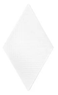 Mozaika ceramiczna Rombic white  02 mat 11.5x20 cm - Płytki ceramiczne - miniaturka - grafika 1