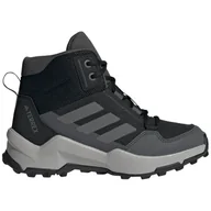 Buty dla chłopców - Buty dziecięce Adidas Terrex AX4R Mid K Rozmiar butów (UE): 33,5 / Kolor: czarny - miniaturka - grafika 1
