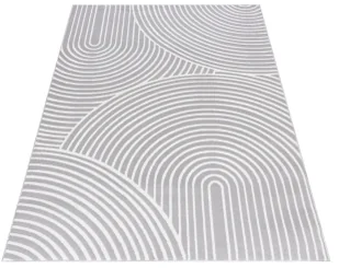 Elegancki dwukolorowy dywan w nowoczesnym stylu K6-T51 - Dywany - miniaturka - grafika 1