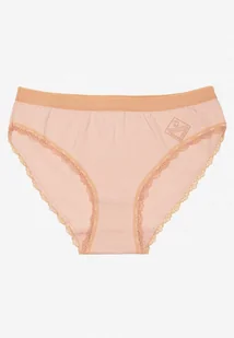 Różowe Bawełniane Majtki Figi Pillima - Majtki damskie - miniaturka - grafika 1