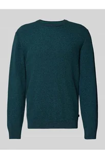 Sweter z dzianiny o kroju regular fit z czystej bawełny - Tom Tailor - Swetry męskie - miniaturka - grafika 1