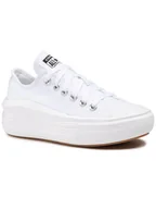 Trampki damskie - Converse Trampki Ctas Move Ox 570257C Biały - miniaturka - grafika 1