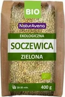Ziarna i nasiona roślin strączkowych - Naturavena NaturaVena Soczewica Zielona 400g - miniaturka - grafika 1