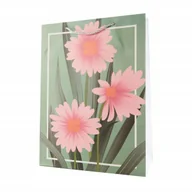 Opakowania i torebki na prezenty - Torba Prezentowa Kwiaty 30x40cm Różne Wzory - miniaturka - grafika 1