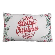 Poduszki dekoracyjne - Poduszka HOLLY 50 x 30 cm biały - miniaturka - grafika 1