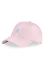 Czapki męskie - Tommy Hilfiger Czapka z daszkiem Th Imd Color 6 Panel Cap AM0AM13542 Różowy - miniaturka - grafika 1
