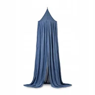 Pościel dla dzieci - Jollein Moskitiera Vintage, 245 cm, dżinsowy niebieski - miniaturka - grafika 1