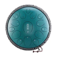 Akcesoria do perkusji - Round tongue drum Hluru 14" 15 ton TY15-14-Malachite - miniaturka - grafika 1