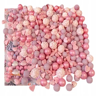 Posypka cukrowa ozdoby na tort perełki serce walentynki dekoracje 50g - Dodatki do ciast w proszku Posypka cukrowa ozdoby na tort perełki serce walentynki dekoracje 50g - Dodatki do ciast w proszku - miniaturka - grafika 1