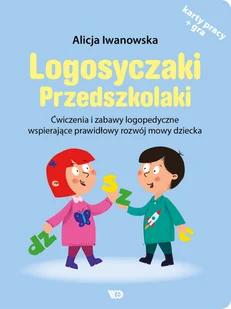 Logosyczaki Przedszkolaki Ćwiczenia i zabawy logopedyczne. - Filologia i językoznawstwo - miniaturka - grafika 1