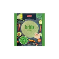 Zdrowa żywność - Tortilla pszenna o smaku szpinakowym SANDRA 25cm (4szt) 240g - miniaturka - grafika 1