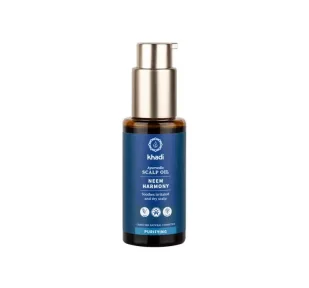 Khadi Przeciwłupieżowy olejek do włosów Neem 50 ml - Olejki do ciała i włosów - miniaturka - grafika 1