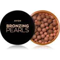 Bronzery i konturowanie twarzy - Avon, Puder Perełki Brązujące, Medium - miniaturka - grafika 1