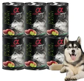 Mokra karma dla psów - ALPHA SPIRIT Karma Bezzbożowa KACZKA z Kiwi ZESTAW 6x 400g - miniaturka - grafika 1