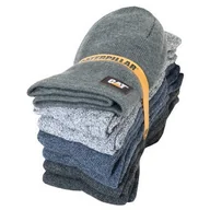 Akcesoria BHP - Zestaw czapka zimowa i skarpetki 6 par 1490006-901 CAT - miniaturka - grafika 1