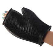 Szczotki i furminatory - Groom Dog Rubber Mitt - Rękawica Do Czesania - miniaturka - grafika 1