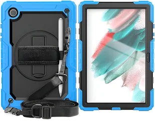 Pancerne Etui do Samsung Galaxy Tab A8 10.5 Cala Niebieskie - Etui do tabletów - miniaturka - grafika 1