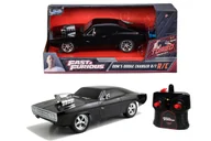 Samochody i pojazdy dla dzieci - JADA FAST AND FURIOUS DOM'S DODGE CHARGER R/C CZARNY 253203019 - miniaturka - grafika 1