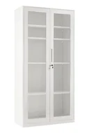 Regały biurowe - Szafka XD-027 - Biały/Biały - miniaturka - grafika 1