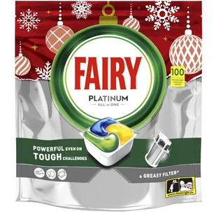 Kapsułki do zmywarki FAIRY Platinum All in One Lemon - 100 szt. - Akcesoria i części do zmywarek - miniaturka - grafika 1