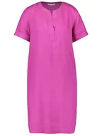 Sukienki - Gerry Weber Lniana sukienka w kolorze fioletowym - miniaturka - grafika 1