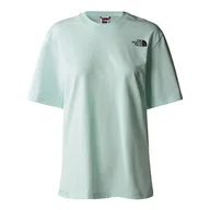 Koszulki sportowe damskie - Koszulka The North Face Redbox 0A4M5QLV51 - niebieska - miniaturka - grafika 1