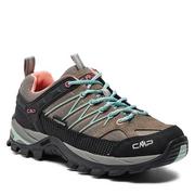 Buty trekkingowe damskie - Trekkingi CMP Rigel Low Wmn Trekking Shoes Wp 3Q54456 Deserto/Jade 01PR - miniaturka - grafika 1