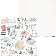 Scrapbooking - Papier do scrapbookingu 30x30 Lady`s diary - 07 - miniaturka - grafika 1