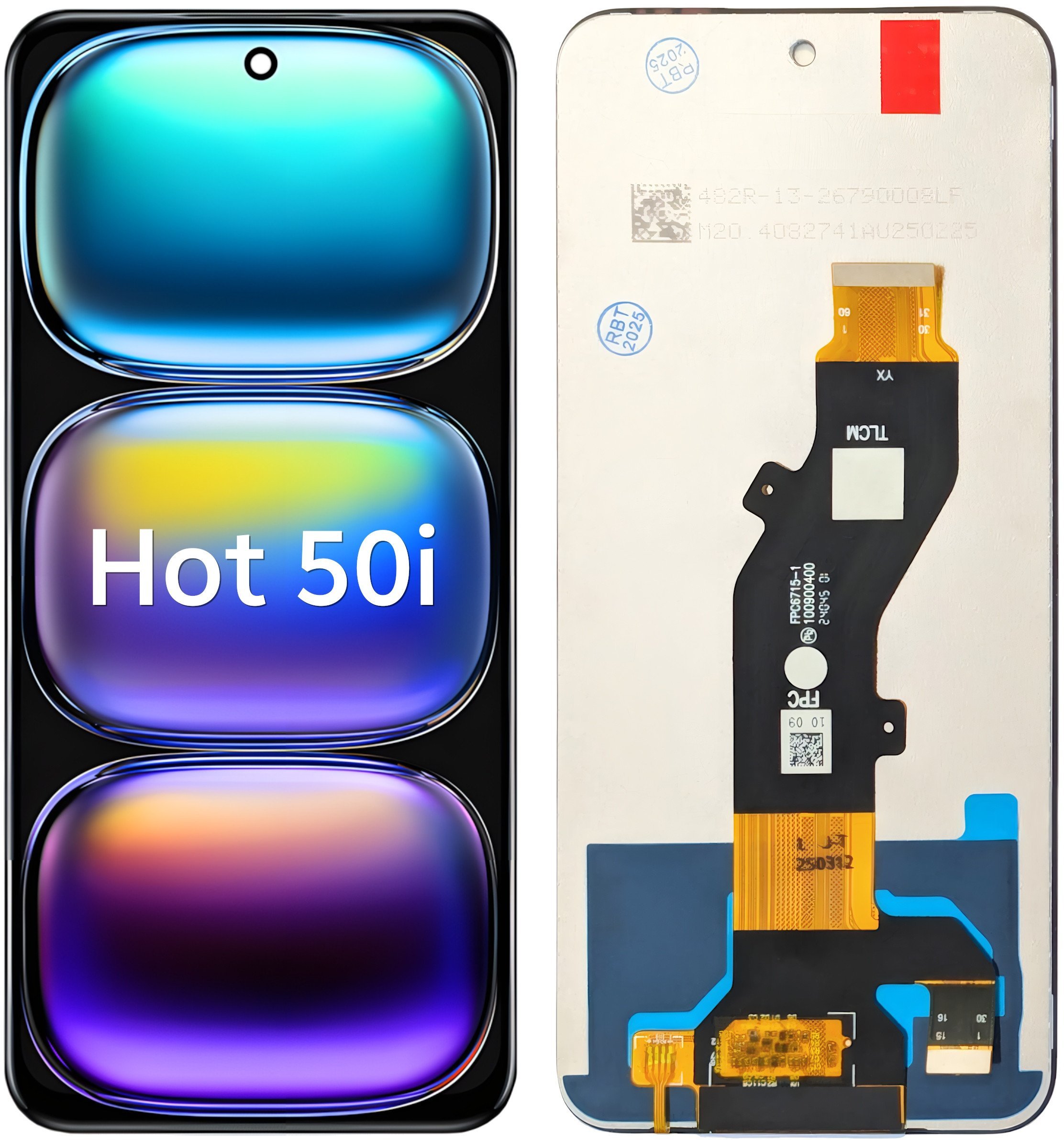Wyświetlacz do Infinix Hot 50i Ekran LCD X6531B 5904858351688
