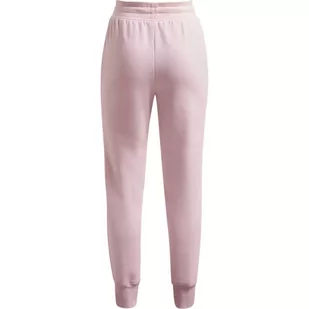 Spodnie dresowe dziewczęce Under Armour Rival Fleece Joggers - Spodnie i spodenki dla dziewczynek - miniaturka - grafika 2