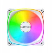Wentylatory komputerowe - Wentylator Montech Wentylator AX120 Pro PWM White 120mm AX120 PRO (W) - miniaturka - grafika 1