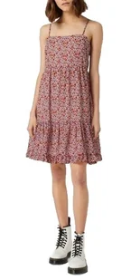 ONLY SUKIENKA TRAPEZOWA RÓŻOWA W KWIATY NA RAMIĄCZKACH L JPA - Sukienki ONLY SUKIENKA TRAPEZOWA RÓŻOWA W KWIATY NA RAMIĄCZKACH L JPA - Sukienki - miniaturka - grafika 1