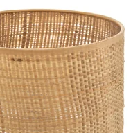 Oprawy, klosze i abażury - HELAM Klosz Abba E27 Ø20/wysokość 15cm, rattanowy - miniaturka - grafika 1