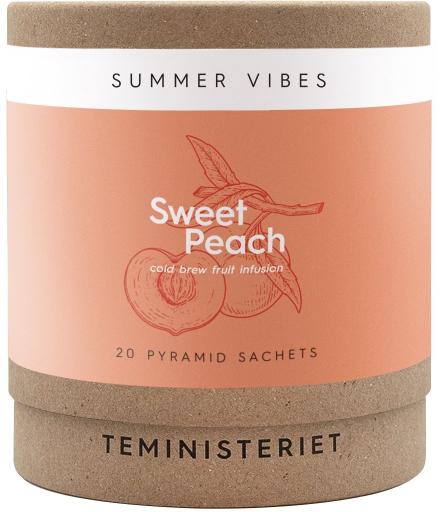 Teministeriet Teministeriet - herbata owocowa Summer Vibes Sweet Peach - 20 saszetek