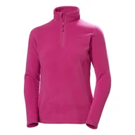 Bluzy damskie - Damski Polar HELLY HANSEN W DAYBREAKER 1/2 ZIP FLEECE 50845_663 – Różowy - miniaturka - grafika 1