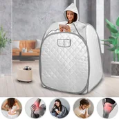 Pozostałe urządzenia kosmetyczne - Przenośna sauna parowa inSPORTline Steamona II - miniaturka - grafika 1